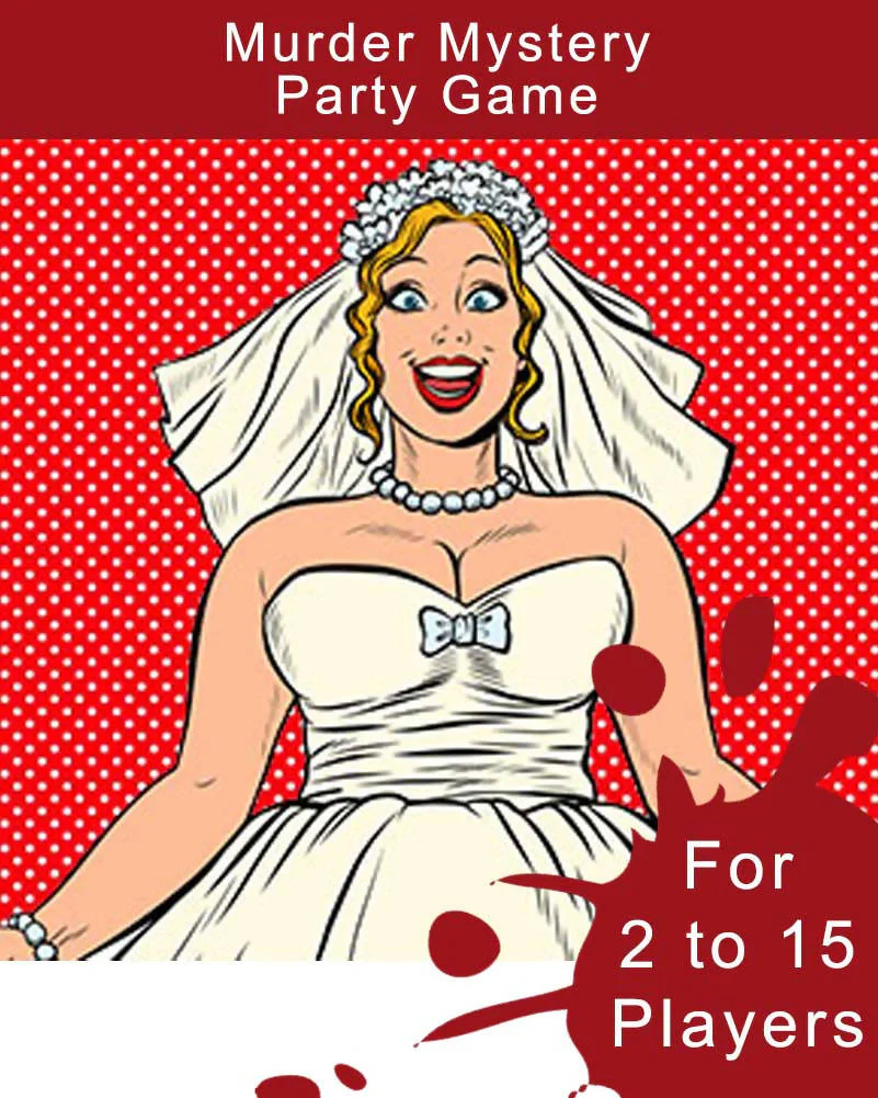 Bogan Bride and the Billionaire Digital Murder Mystery Game for 2 to 15 Players