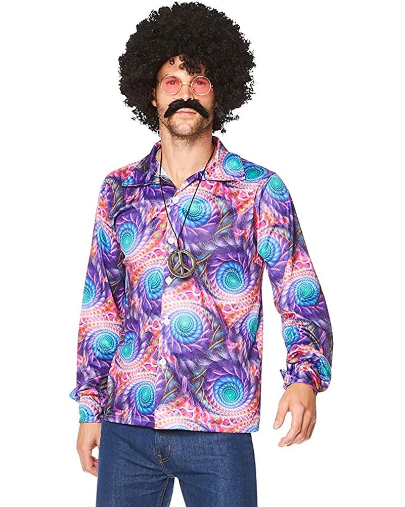 70s Boho Mens Shirt - Image 3