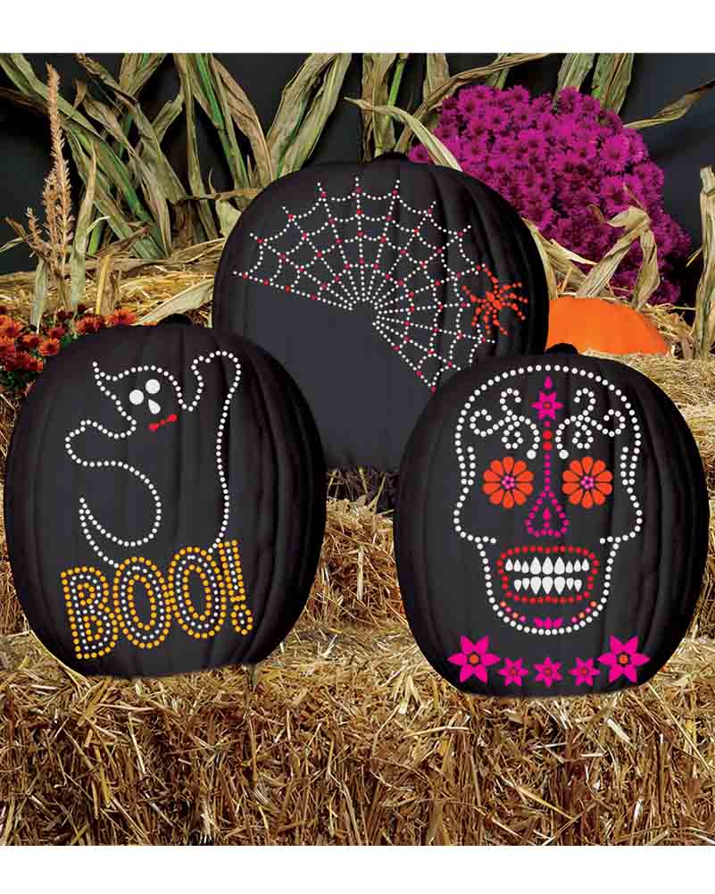 Boo Paint and Jewel Pumpkin Kit - Image 2