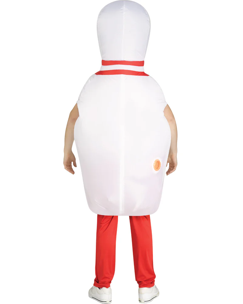 Bowling Pin Inflatable Mens Costume - Image 2
