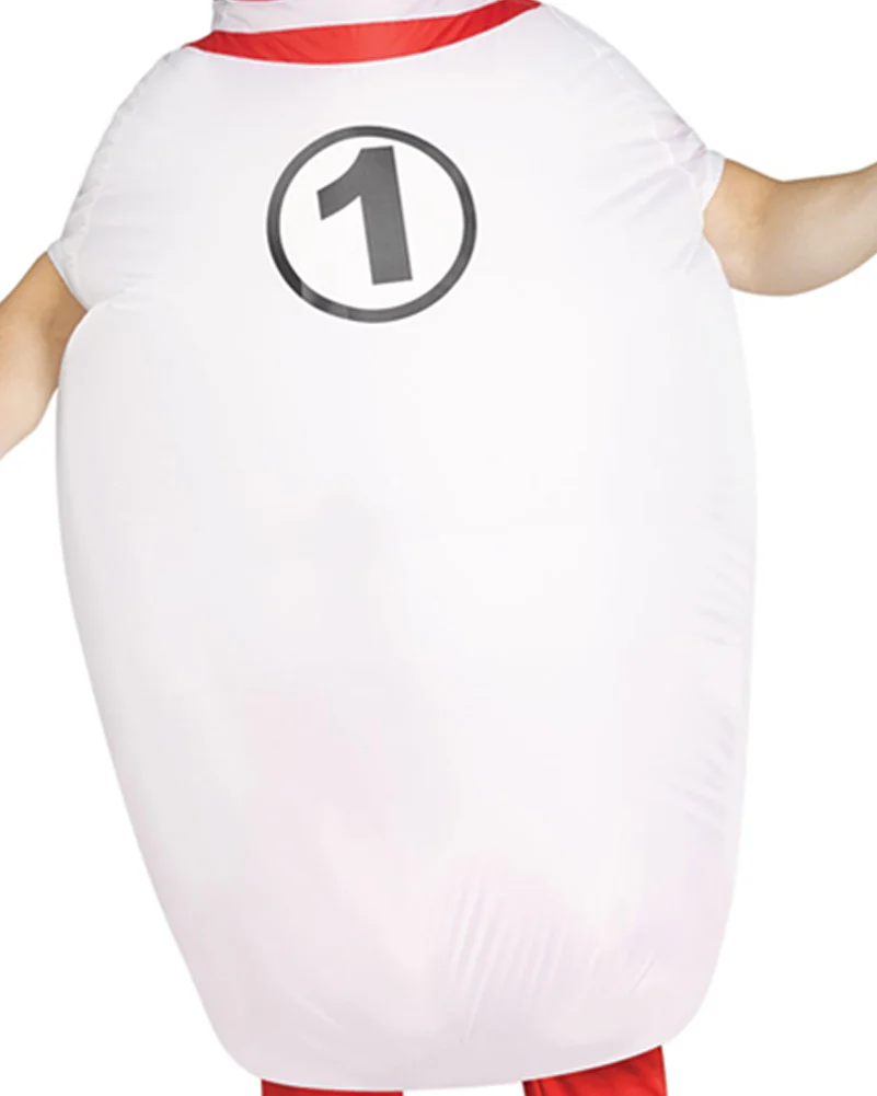 Bowling Pin Inflatable Mens Costume - Image 4