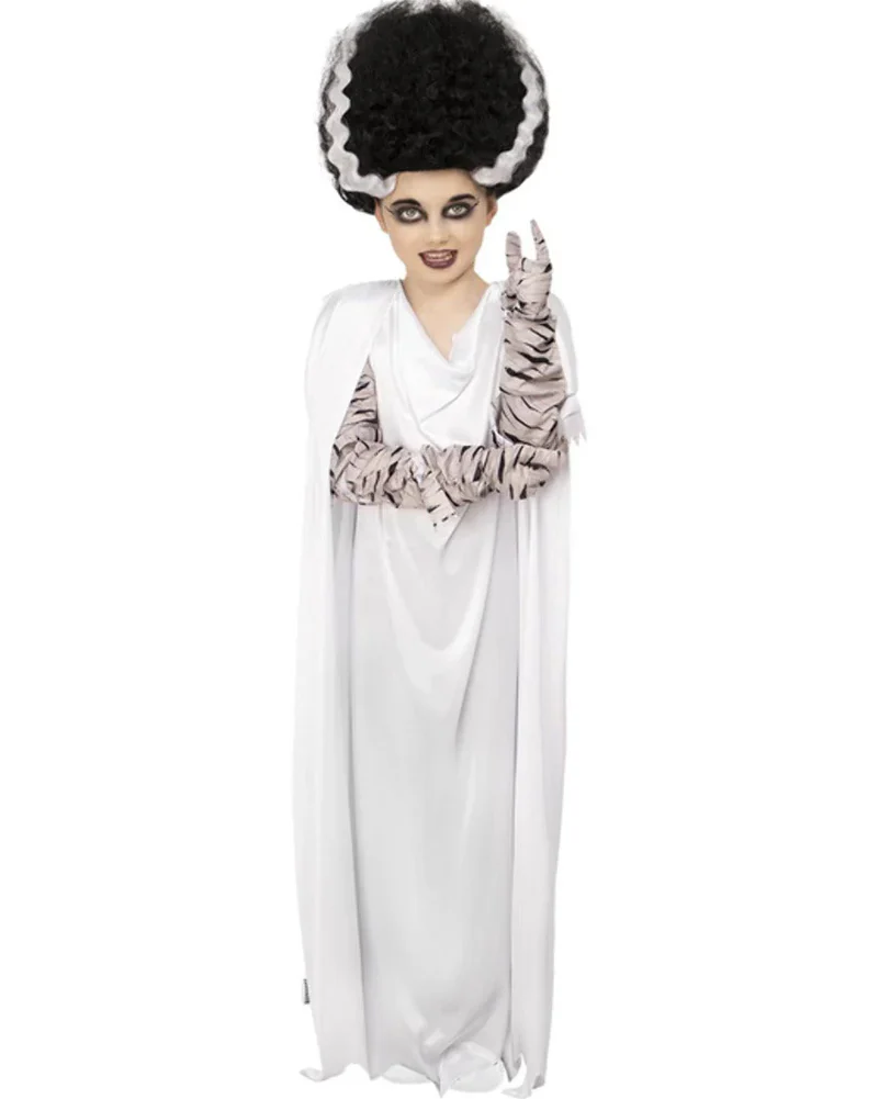 Bride of Frankenstein Classic Kids Costume - Image 4