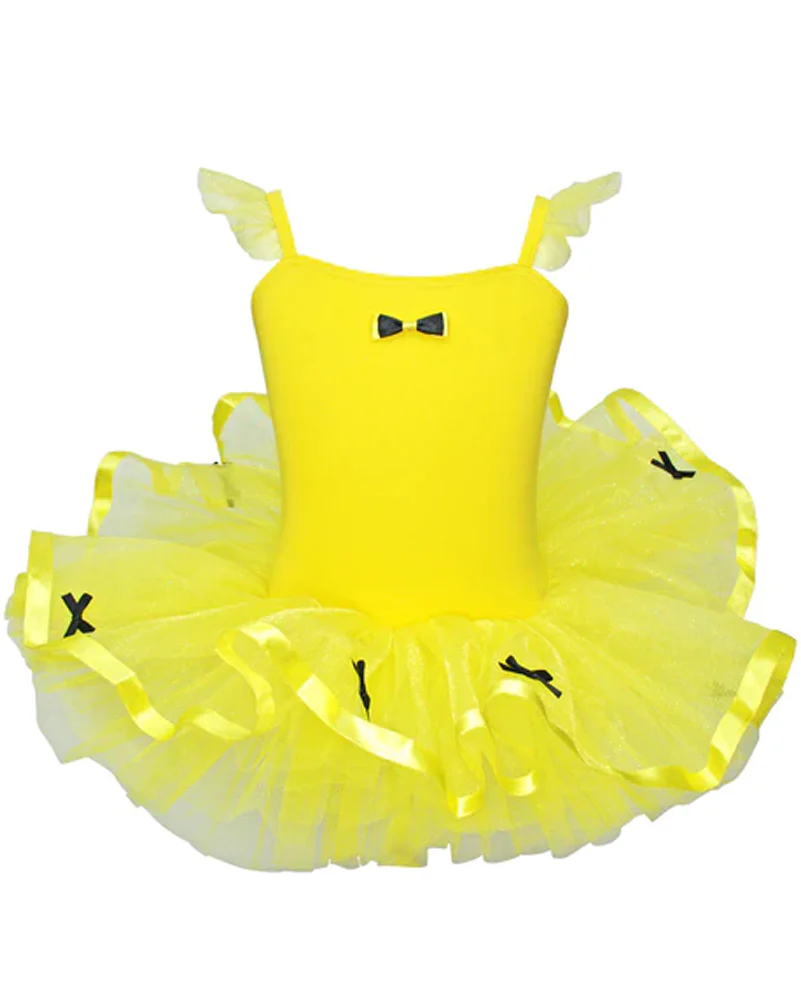 Yellow Twinkle Ballet Tutu Girls Costume