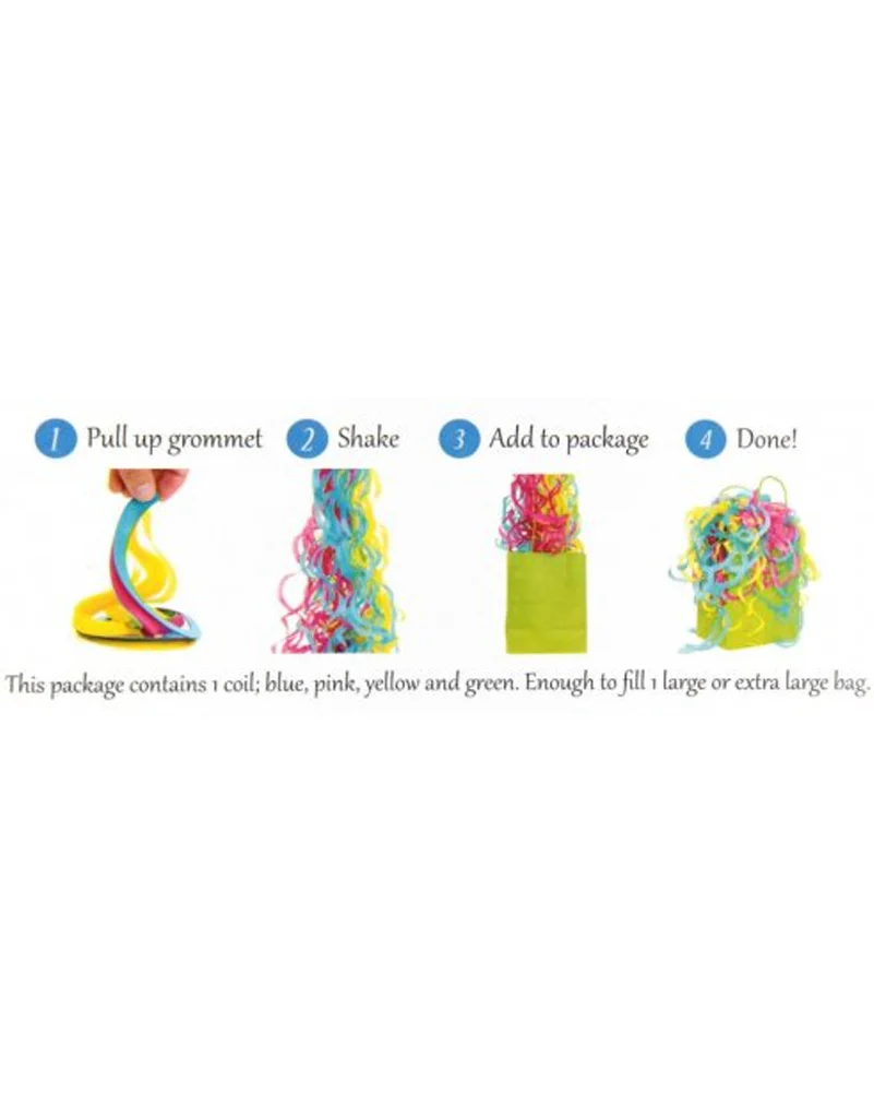 Bright Tissue Filler or Hanging Swirl Decoration 1.2m - Image 5