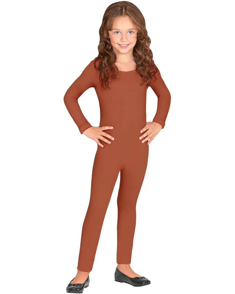 Brown Bodysuit Kids Costume - Image 2