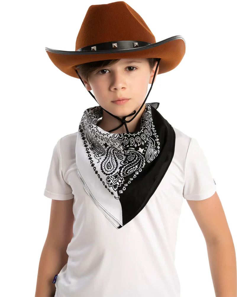 Brown Hat with 3 Bandanas - Image 3