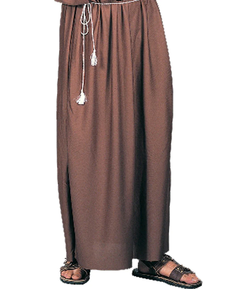 Brown Monk Robe Value Mens Costume - Image 3