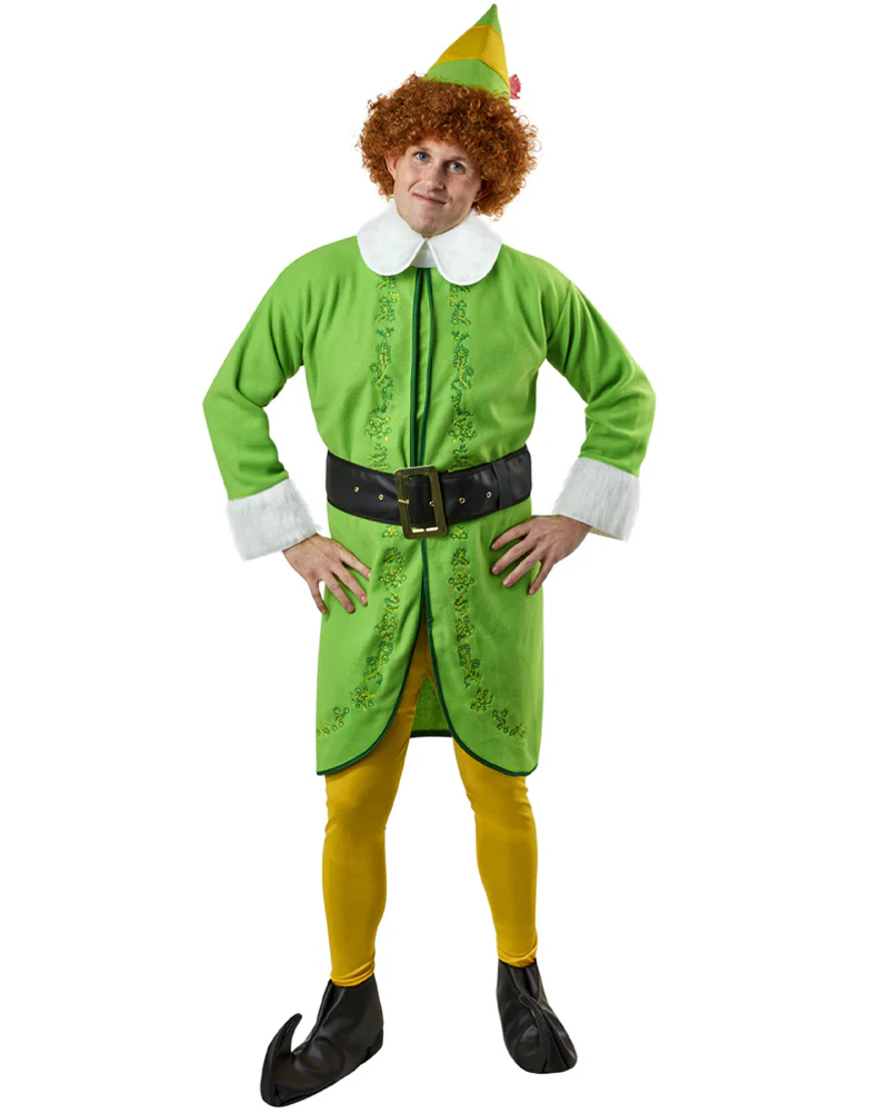 Buddy The Elf Premium Mens Costume