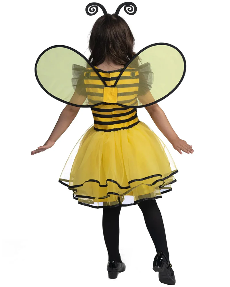 Bumble Bee Complete Girls Costume - Image 2