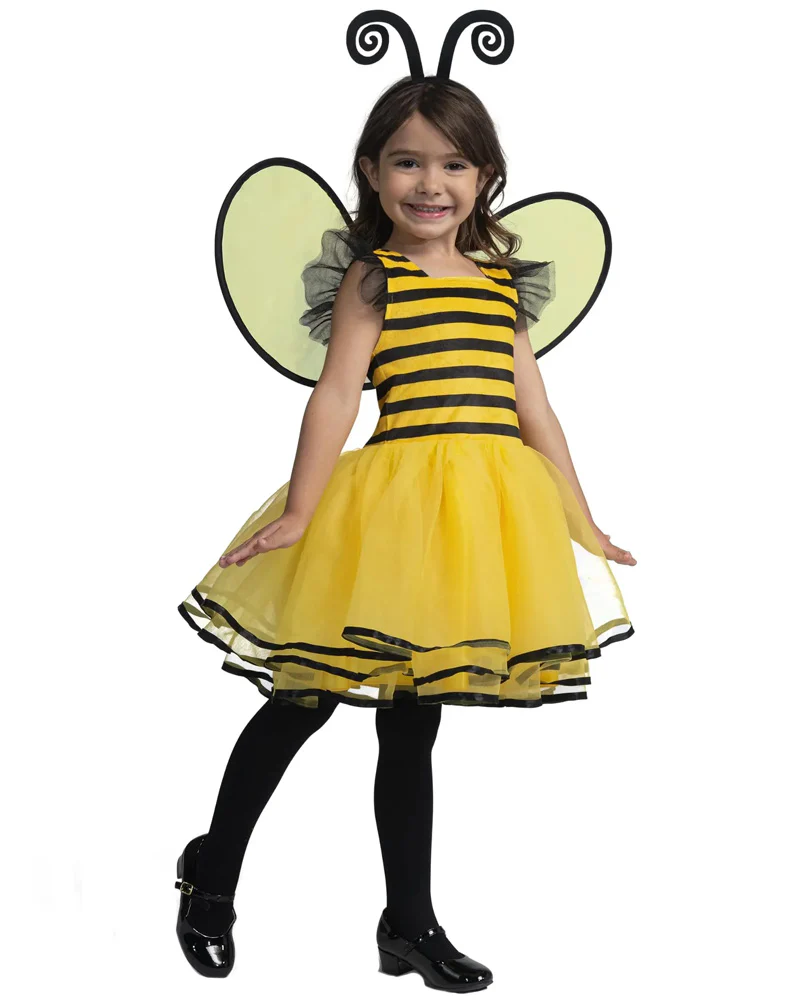 Bumble Bee Complete Girls Costume - Image 3