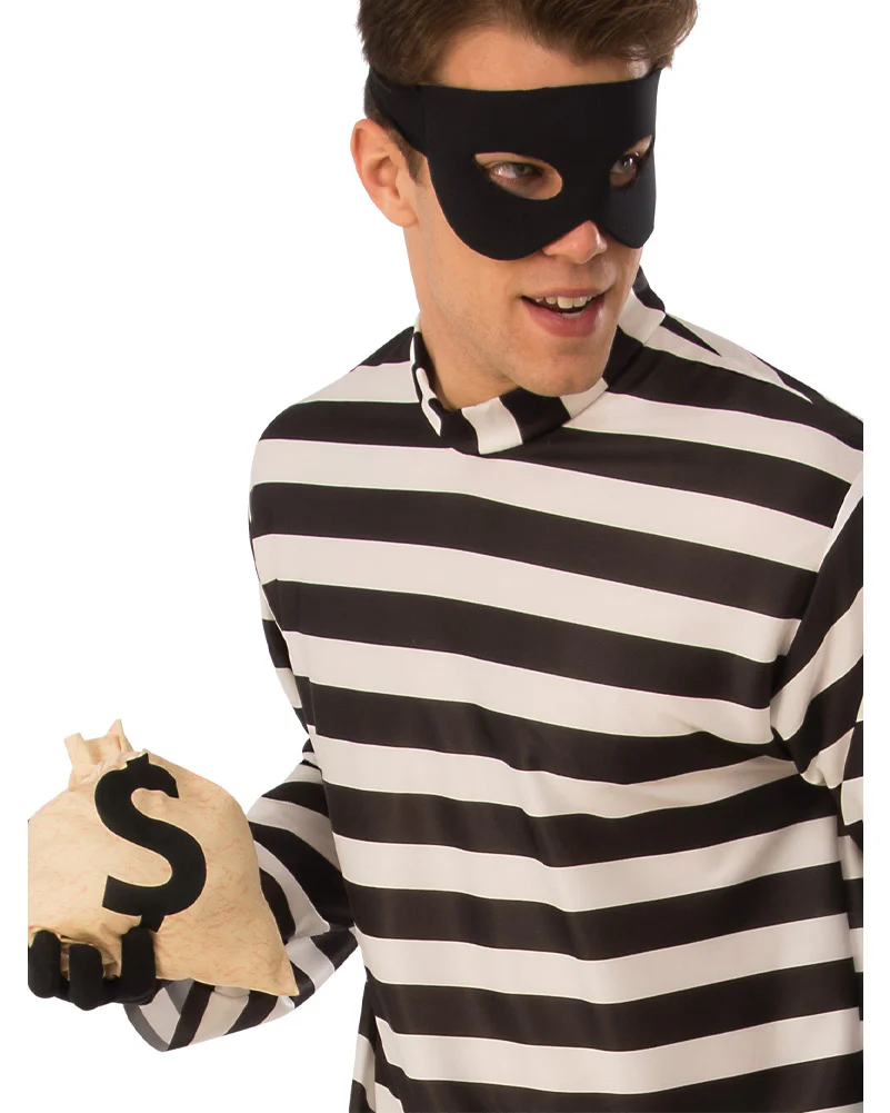 Burglar Mens Costume - Image 2