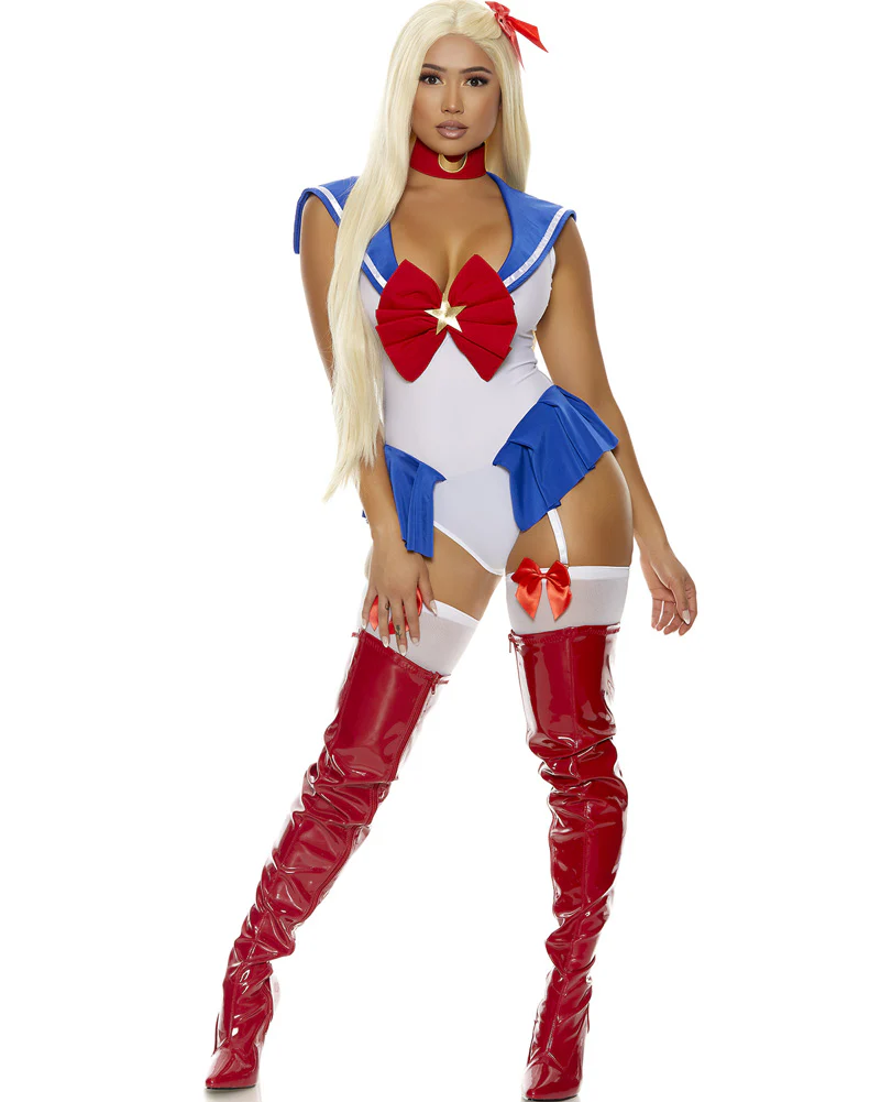 By Moonlight Sexy Anime Deluxe Womens Costume