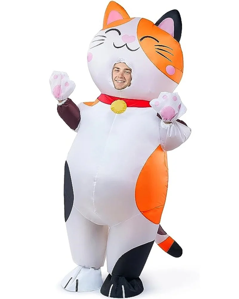 Calico Cat Inflatable Adult Costume
