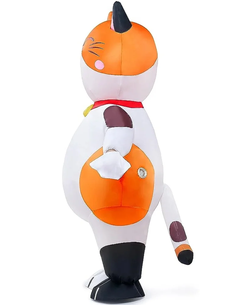 Calico Cat Inflatable Adult Costume - Image 4