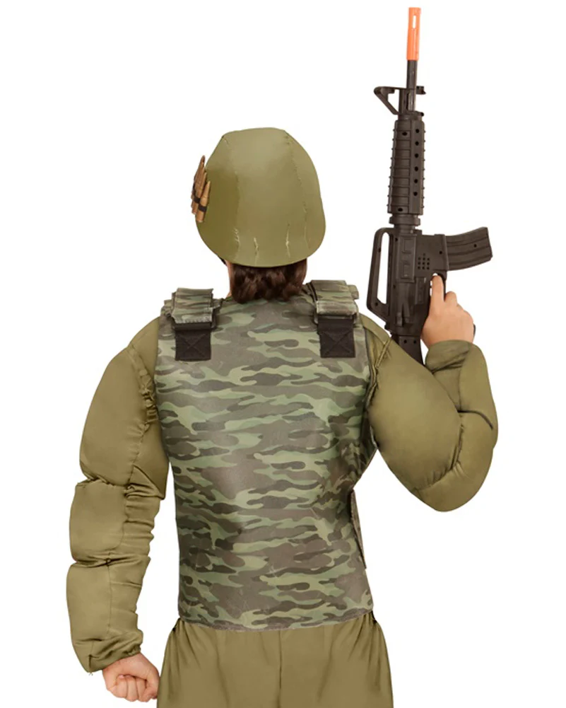 Camo Tactical Kids Vest - Image 2