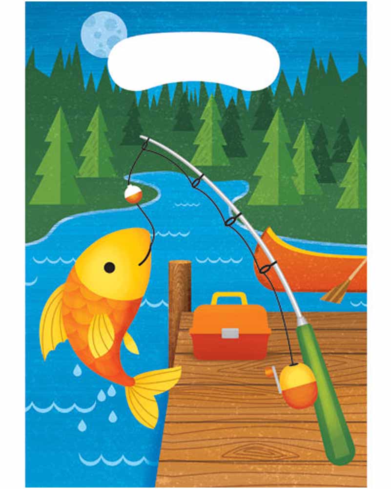 Camp Out Lolly Bags Pack of 8