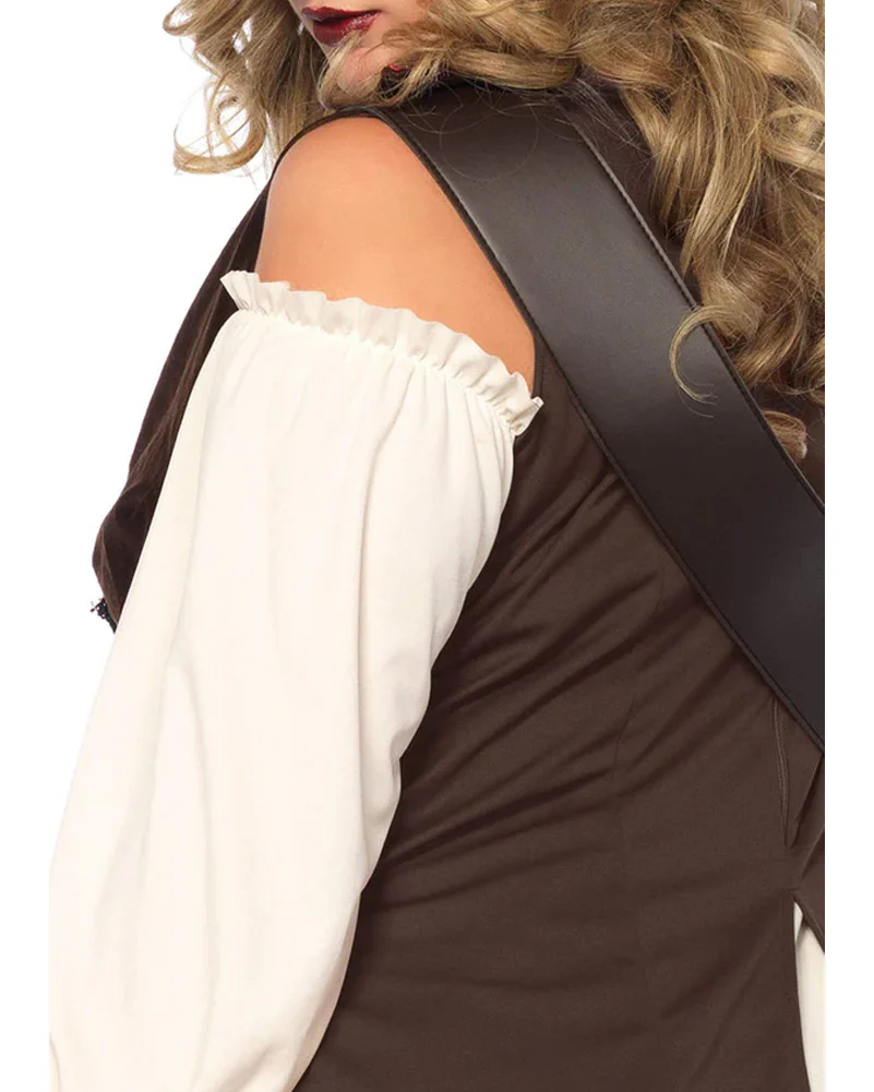 Captain Blackheart Plus Size Womens Costume - Image 7