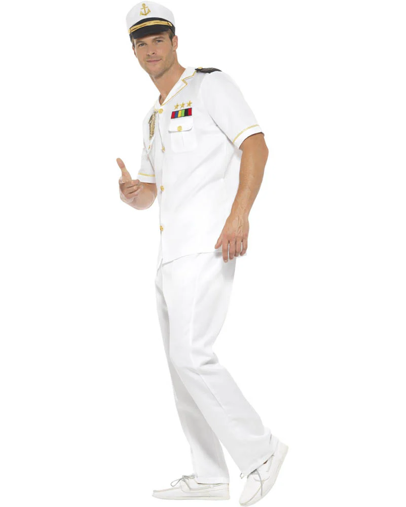 Captain Mens Costume - Image 3