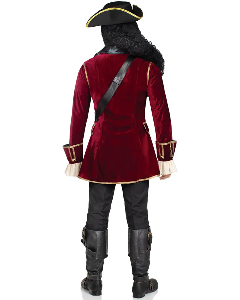 Captivating Pirate Captain Mens Costume - Image 2