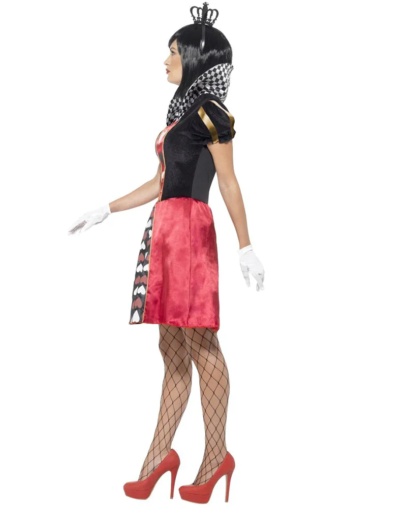 Carded Queen of Hearts Womens Book Week Costume - Image 2