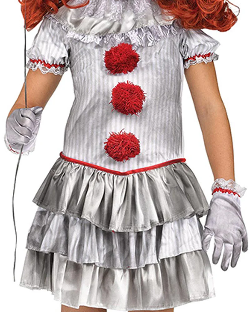 Carnevil Clown Girls Costume - Image 3