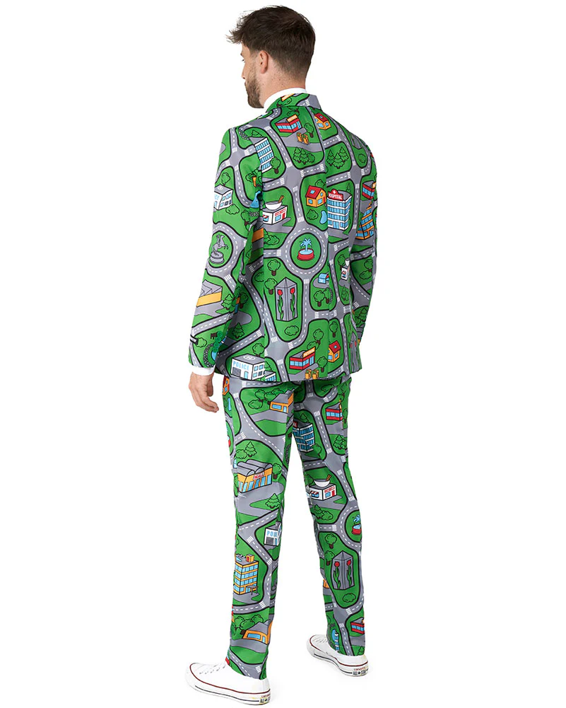 Carpet City Green Mens Suitmeister - Image 4