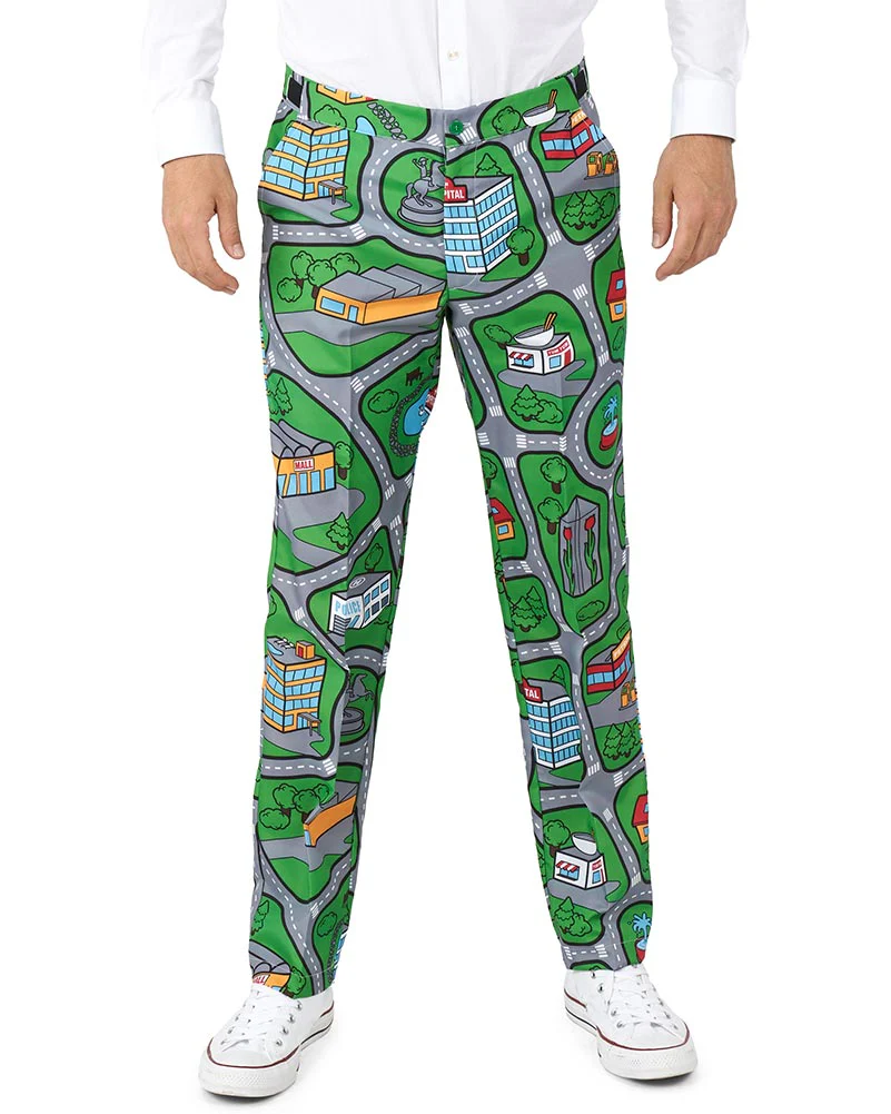 Carpet City Green Mens Suitmeister - Image 5