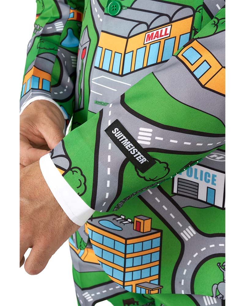 Carpet City Green Mens Suitmeister - Image 7