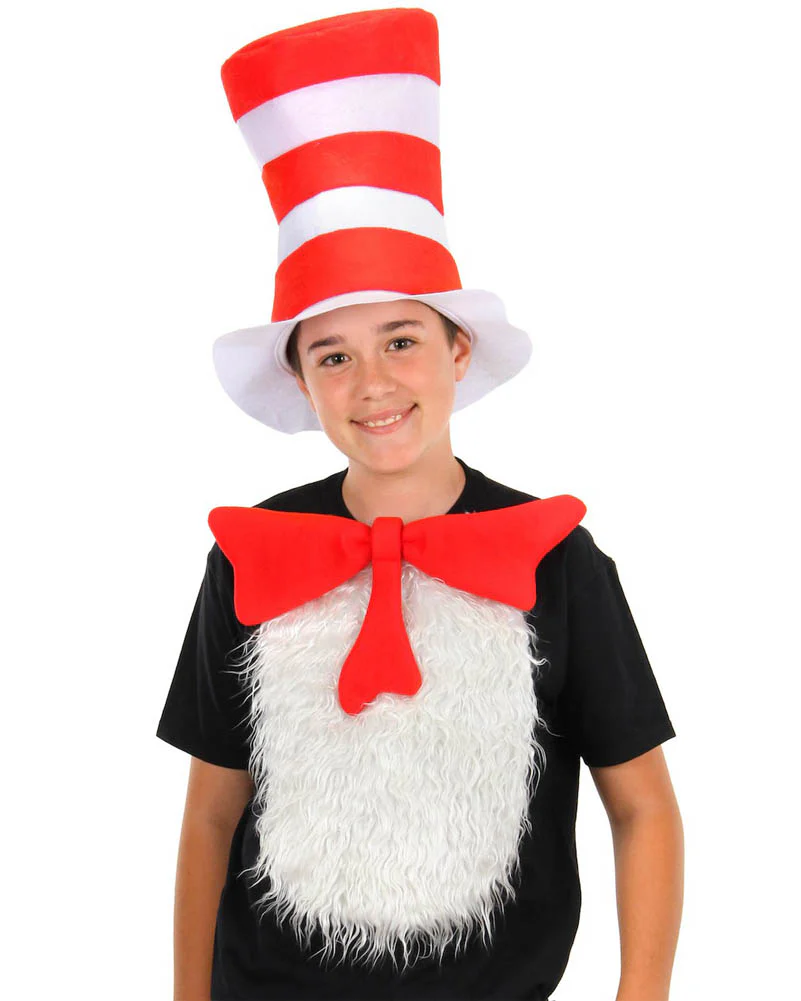 Cat in the Hat Unisize Insta Tux Book Week Set