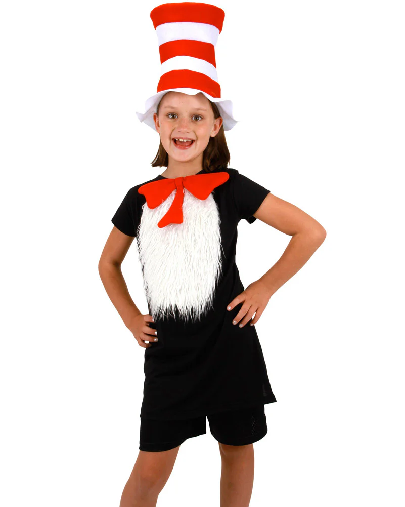 Cat in the Hat Unisize Insta Tux Book Week Set - Image 2