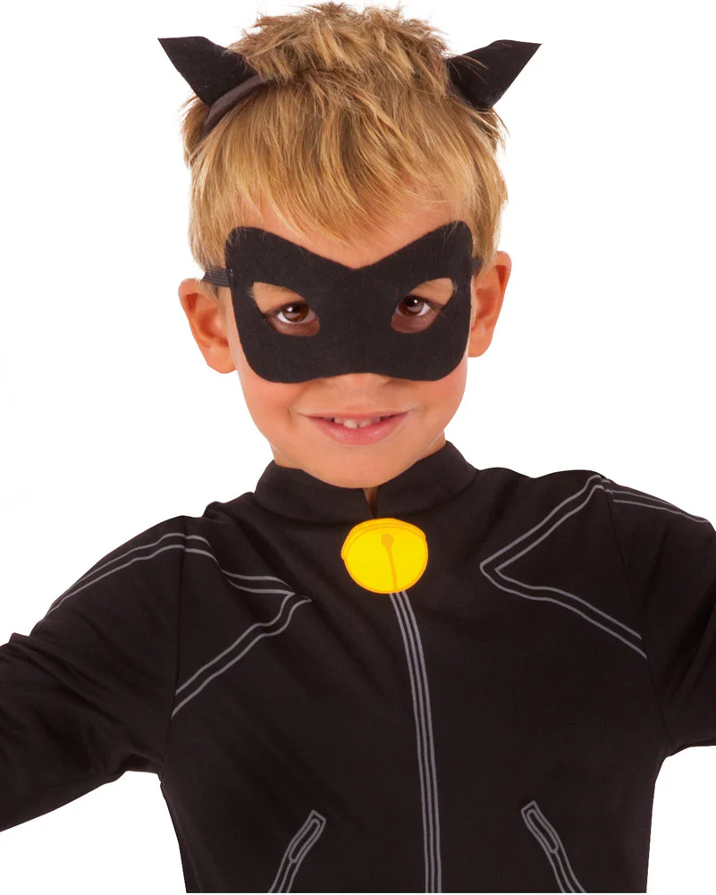 Cat Noir Miraculous Ladybug Boys Costume - Image 2