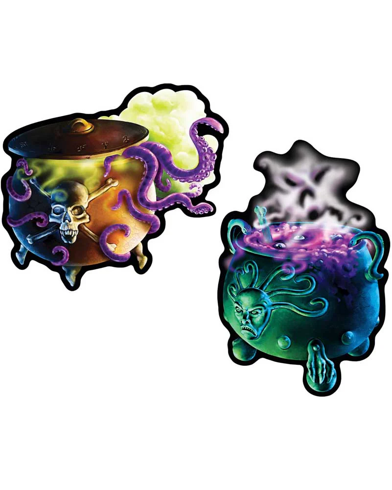 Cauldron Cutouts Pack of 2