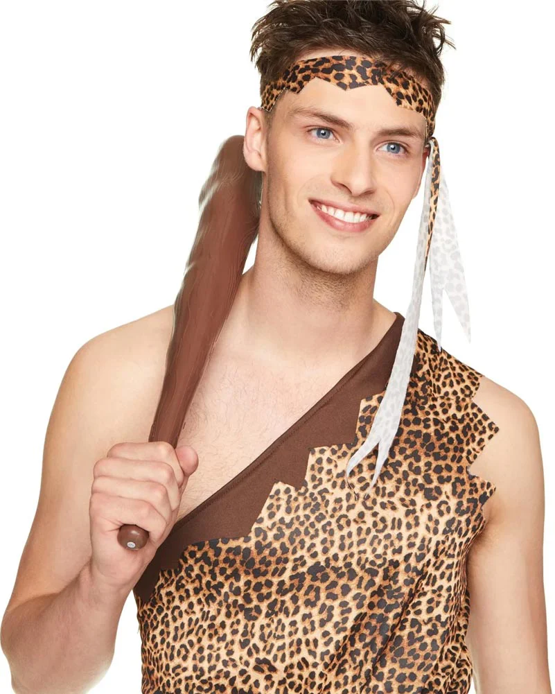 Cave Man Mens Costume - Image 3