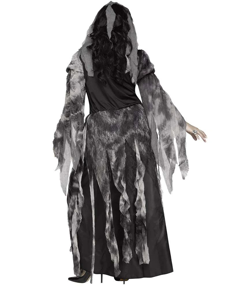 Cemetery Bride Womens Plus Size Costume - Image 2