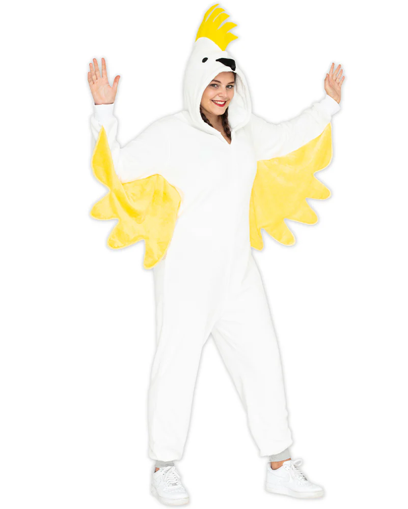 Cheeky Cockatoo Full Body Deluxe Adults Book Week Costume - Image 2