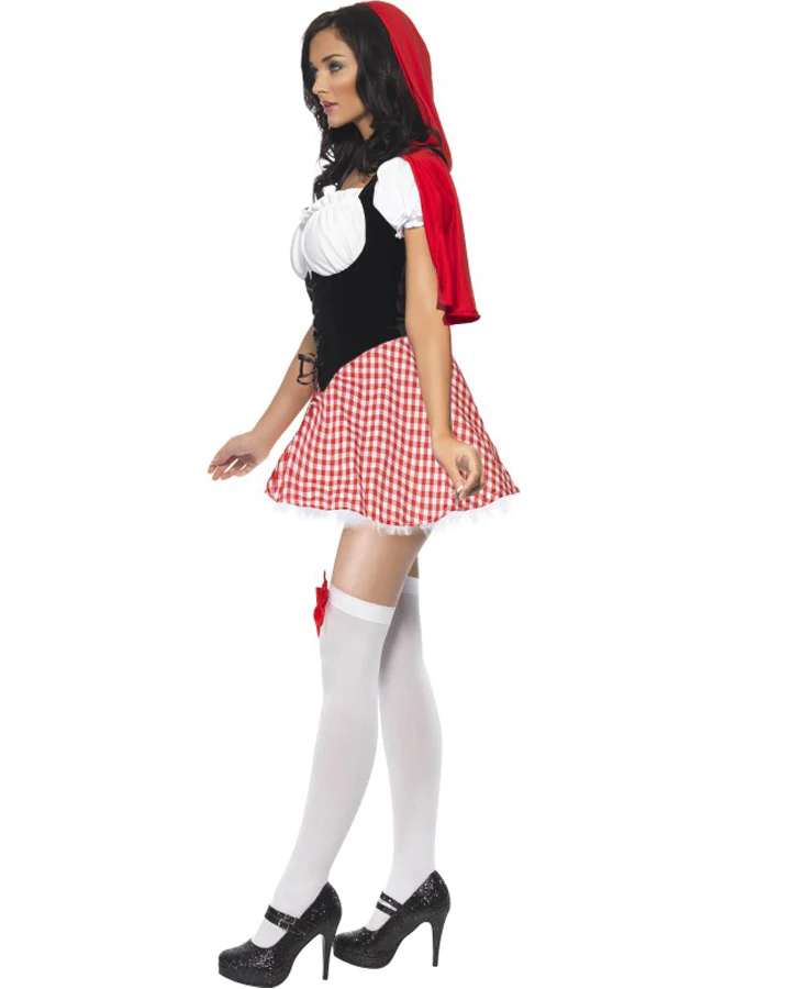 Cheeky Red Riding Hood Womens Costume - Image 3