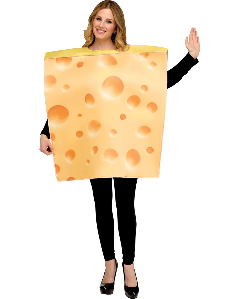 Cheese and Cracker Couple Costume - Image 3