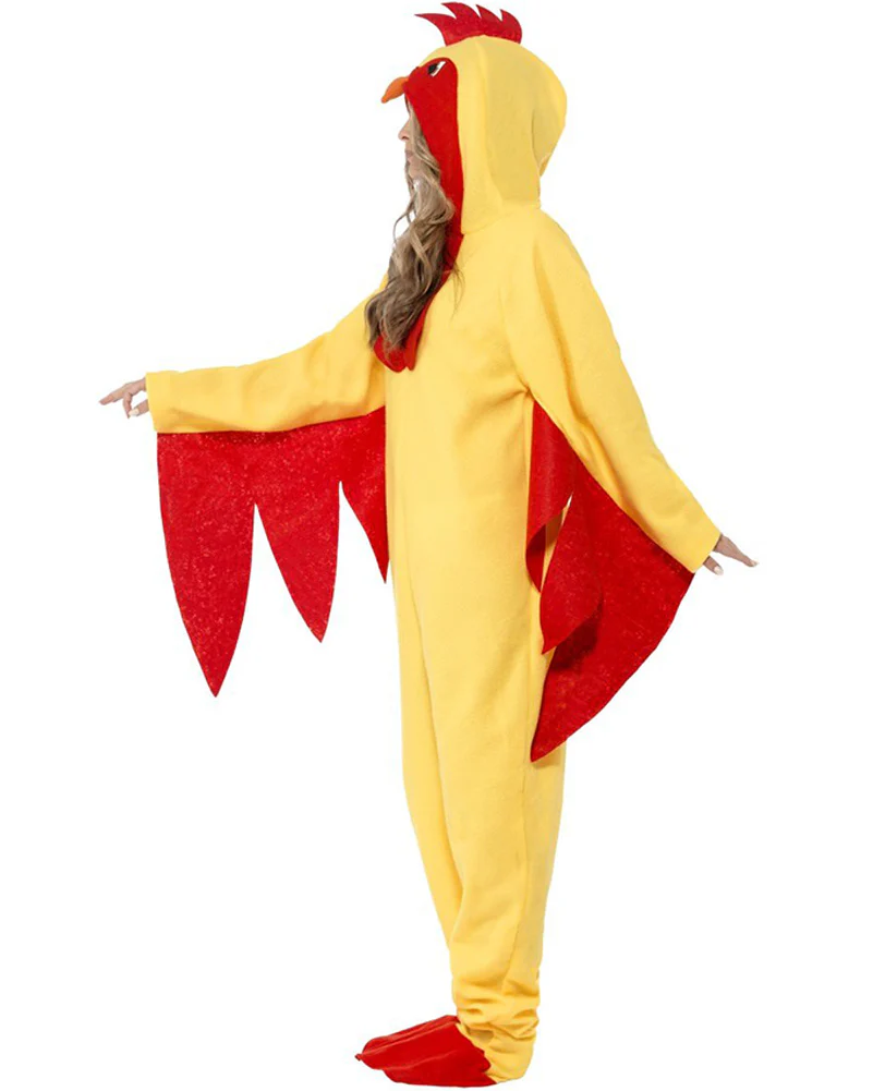 Chicken Hooded Adult Costume - Image 2