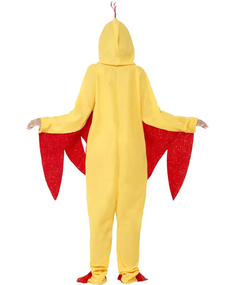 Chicken Hooded Adult Costume - Image 3
