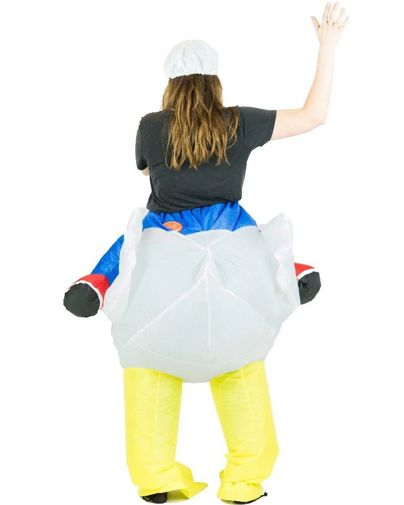 Chicken Inflatable Adult Costume - Image 6