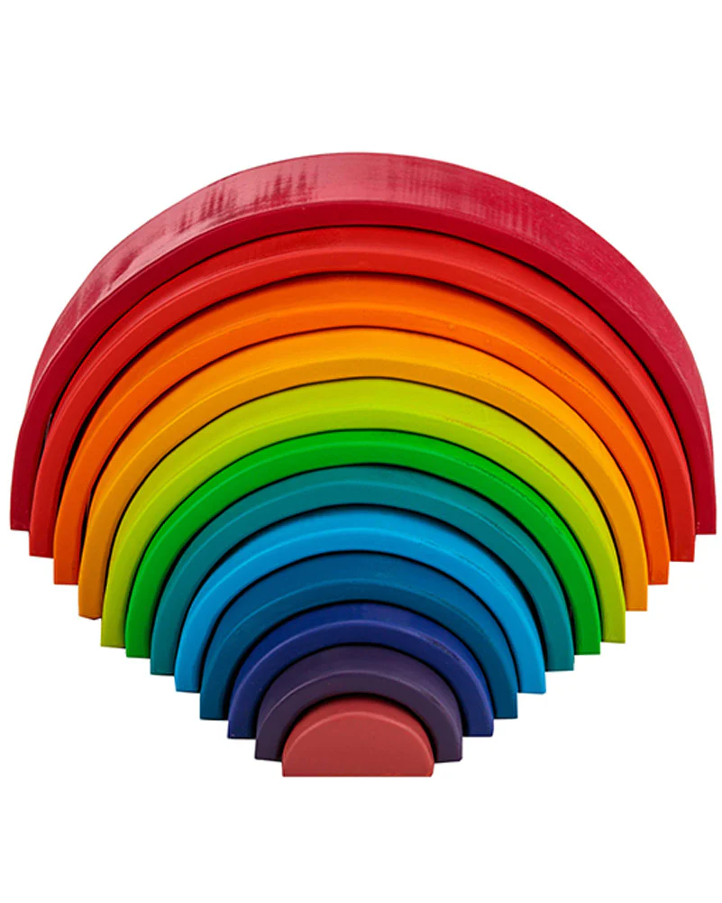 Childrens Wooden Rainbow - Image 3