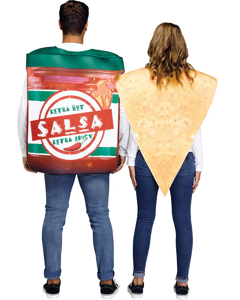 Chip and Salsa Adult Couple Costume - Image 2
