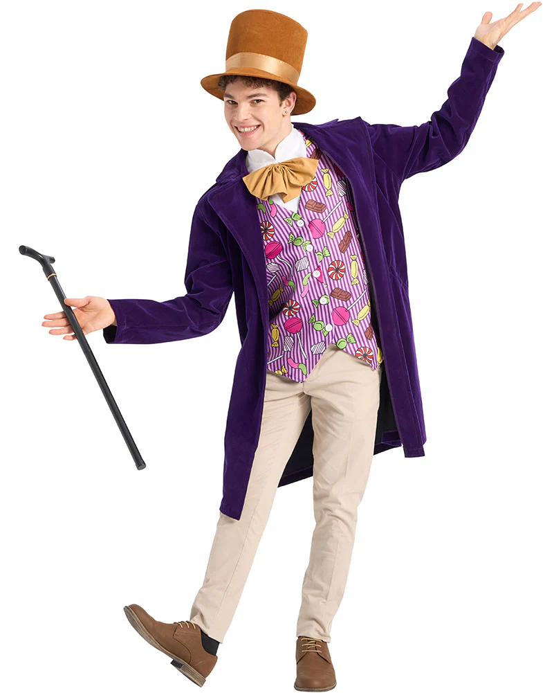 Chocolate Factory Owner Deluxe Adult Plus Size Book Week Costume - Image 12