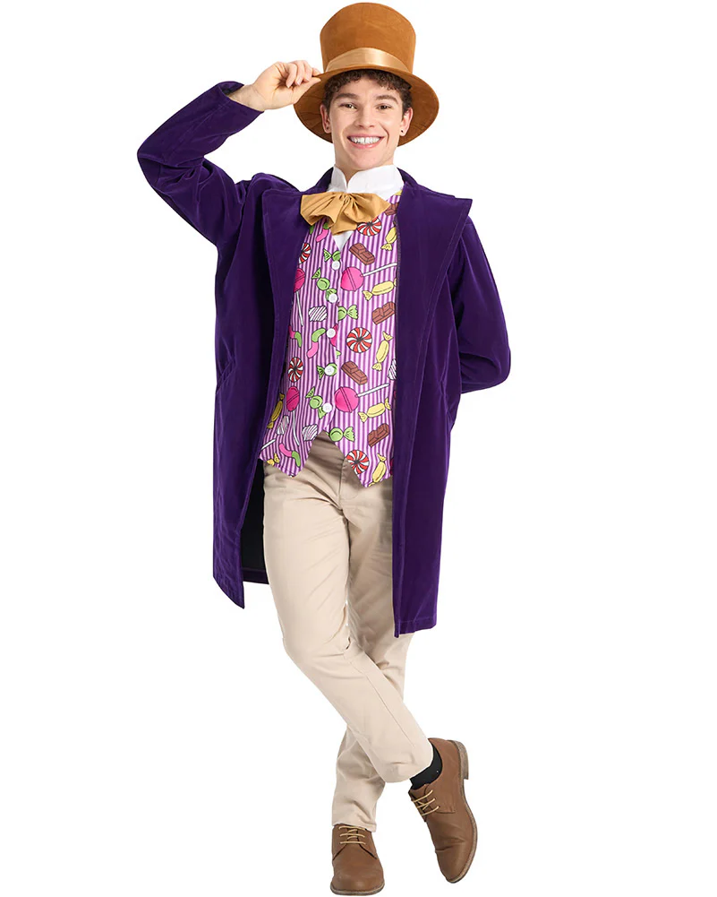 Chocolate Factory Owner Deluxe Adult Plus Size Book Week Costume - Image 13