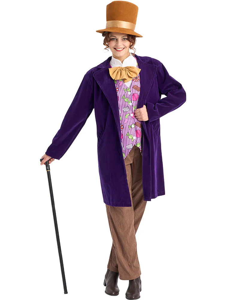 Chocolate Factory Owner Deluxe Adult Plus Size Book Week Costume - Image 14