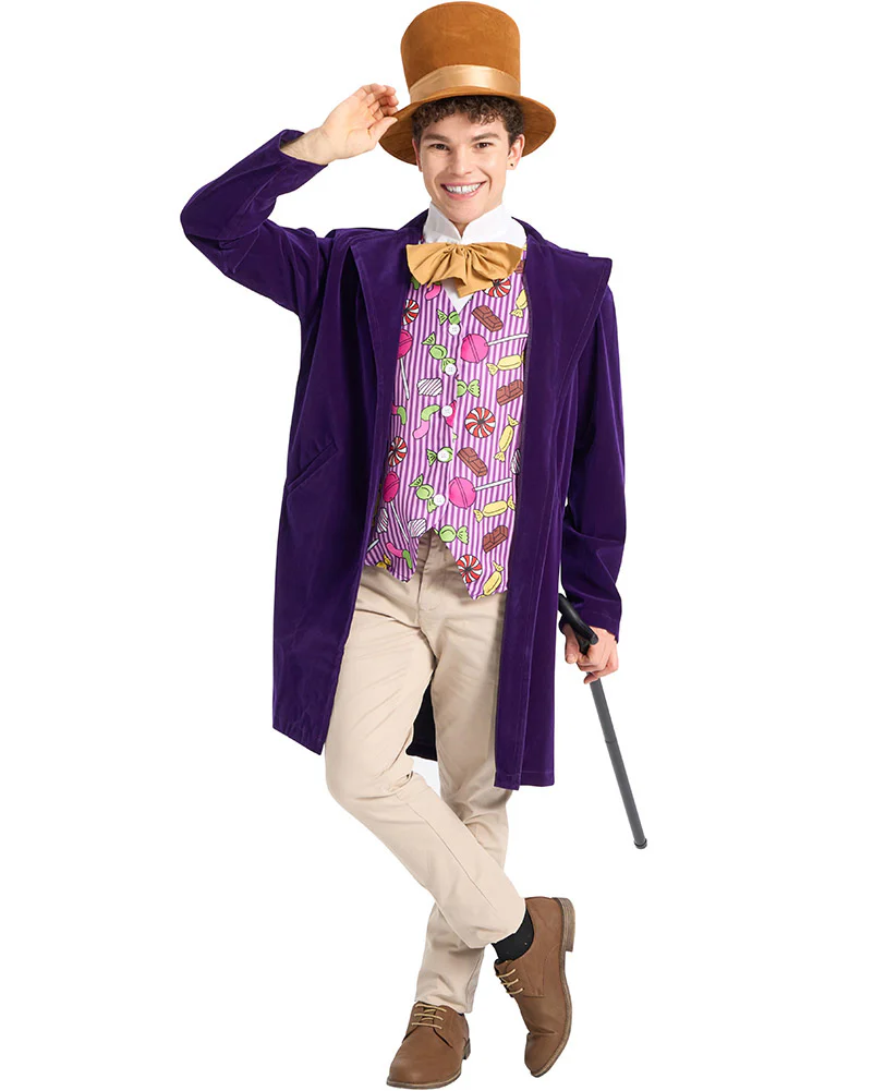 Chocolate Factory Owner Deluxe Adult Plus Size Book Week Costume - Image 17