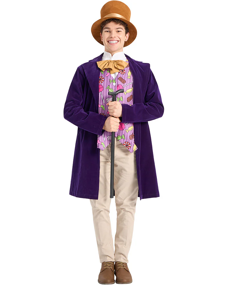 Chocolate Factory Owner Deluxe Adult Plus Size Book Week Costume - Image 23