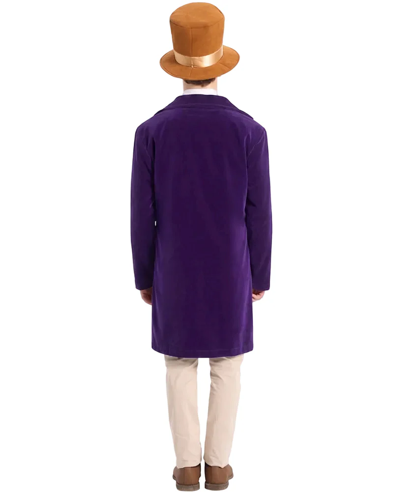 Chocolate Factory Owner Deluxe Adult Plus Size Book Week Costume - Image 3