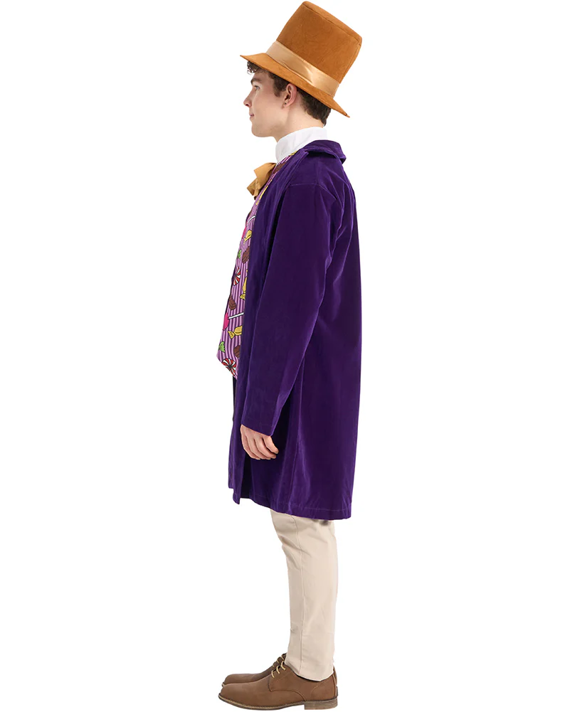 Chocolate Factory Owner Deluxe Adult Plus Size Book Week Costume - Image 4