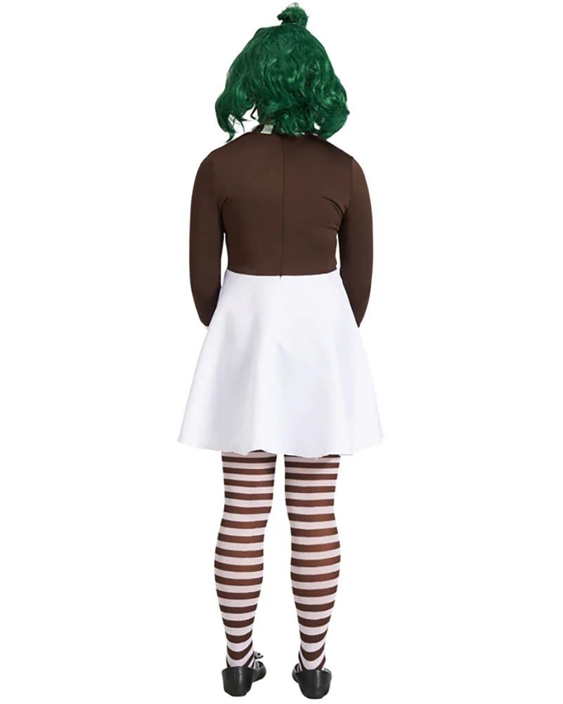 Chocolate Factory Worker Deluxe Girls Book Week Costume - Image 2